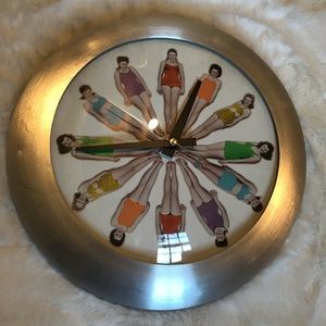 RARE FoxKlox Vintage Bathing Suit Clock ⏰